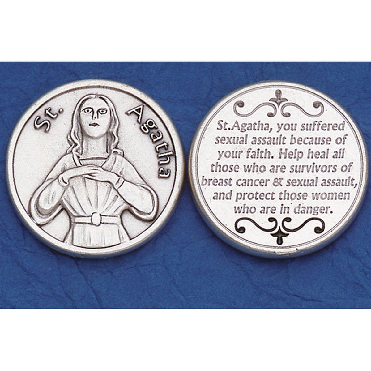 St. Agatha Pocket Token