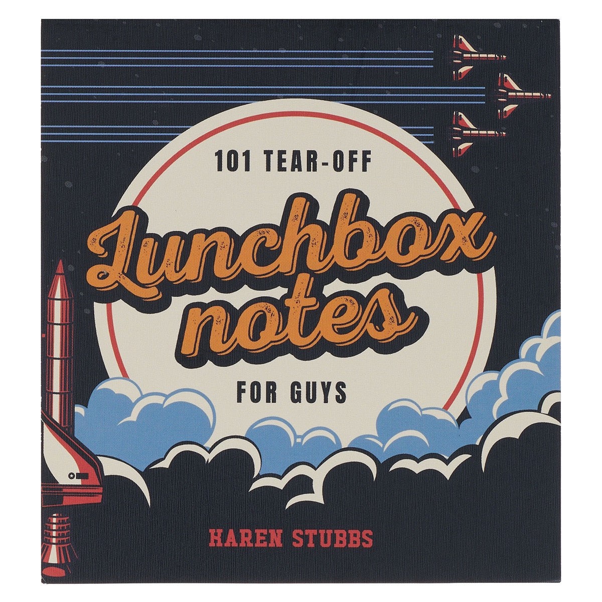 101 Blue Space Lunchbox Notes for Guys
