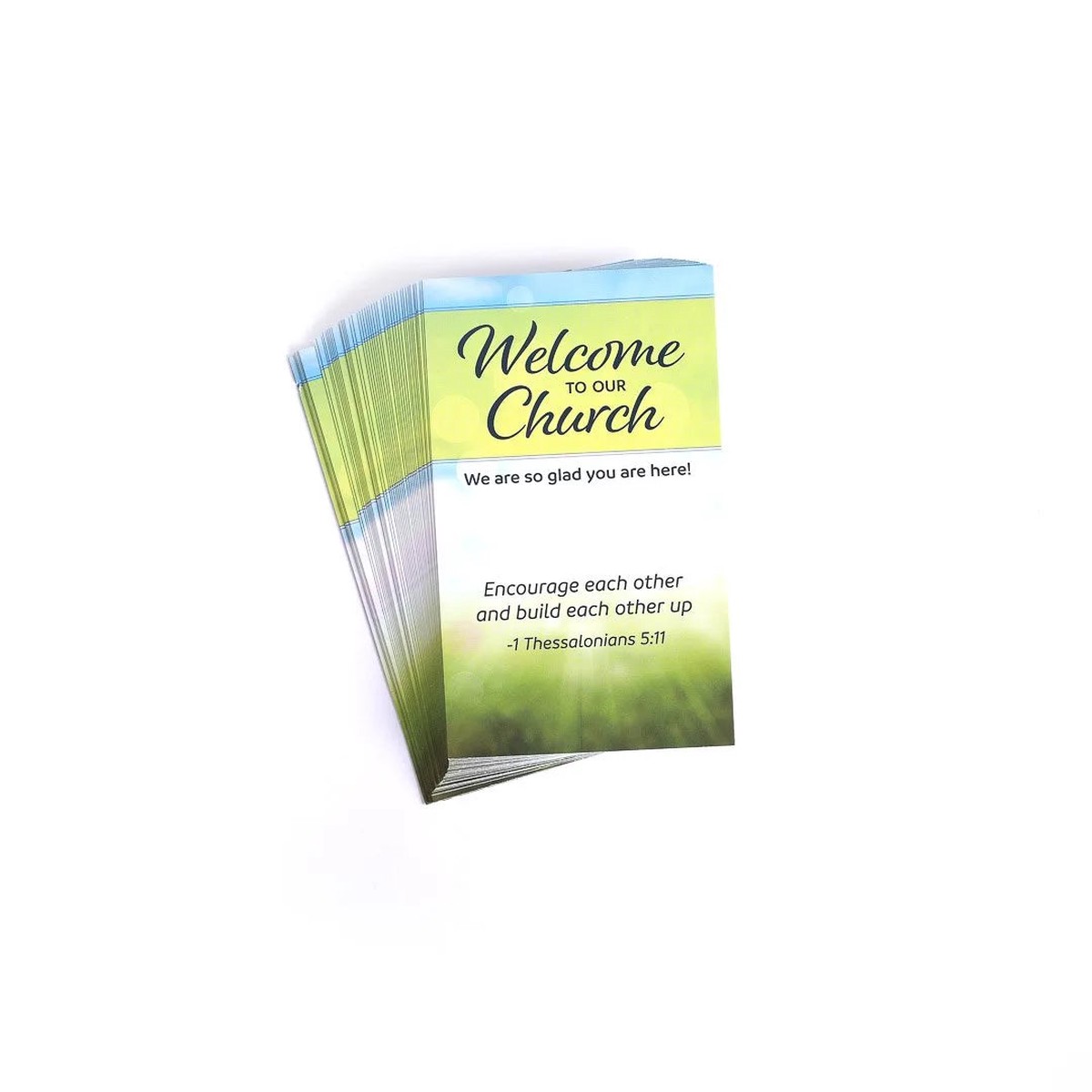 1 Thessalonians 5:11 Church Connection Cards - Pack of 50