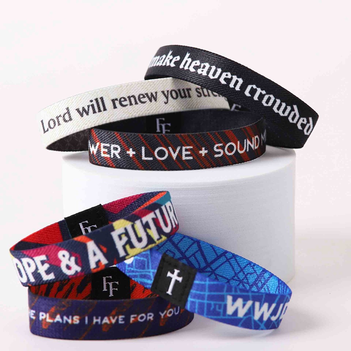 Assorted Reversible FaithFlex Bracelets - Pack of 24