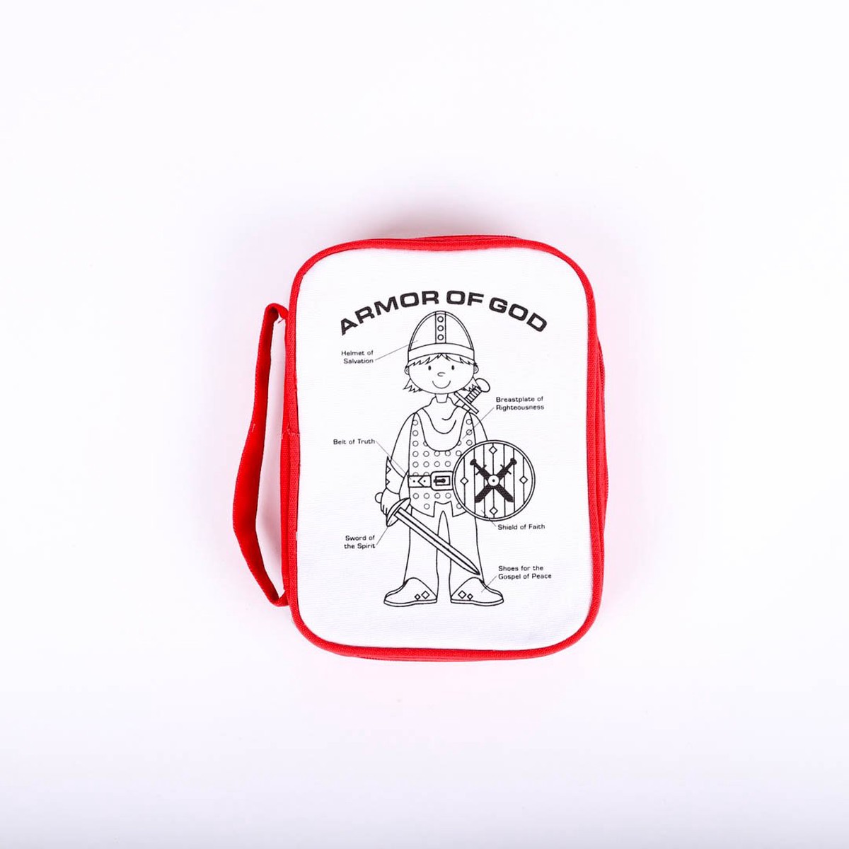 Armor of God Washable Canvas Bible Cover - Small