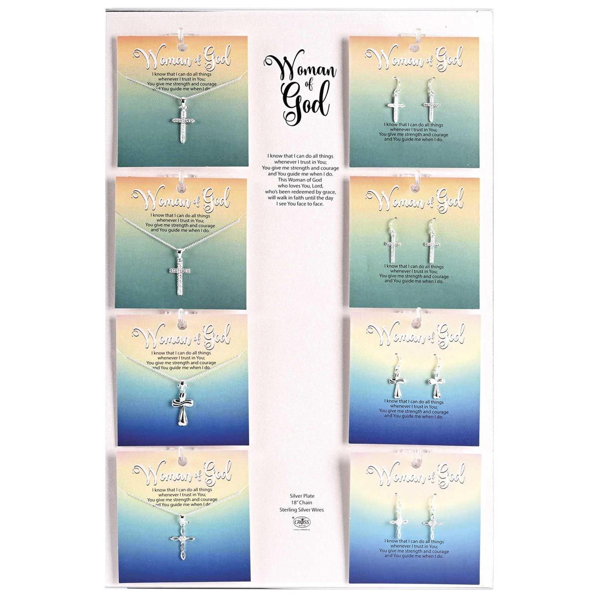 Assortment Woman Of God Blue/Green 16 Piece