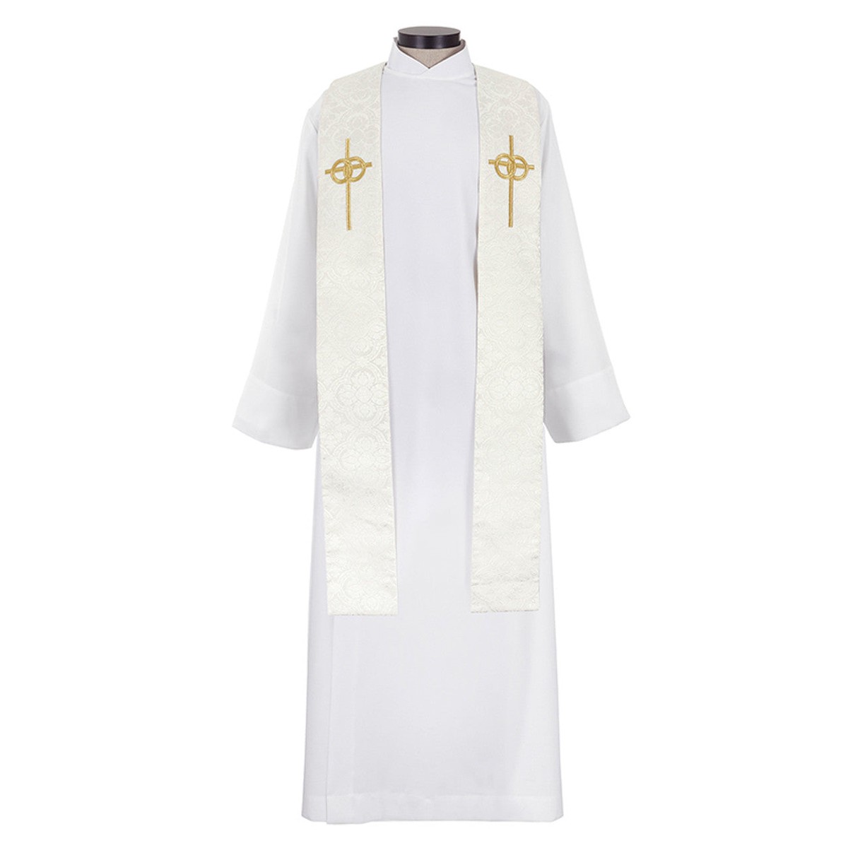 Avignon Jacquard Wedding Stole | Polyester Jacquard Embroidered