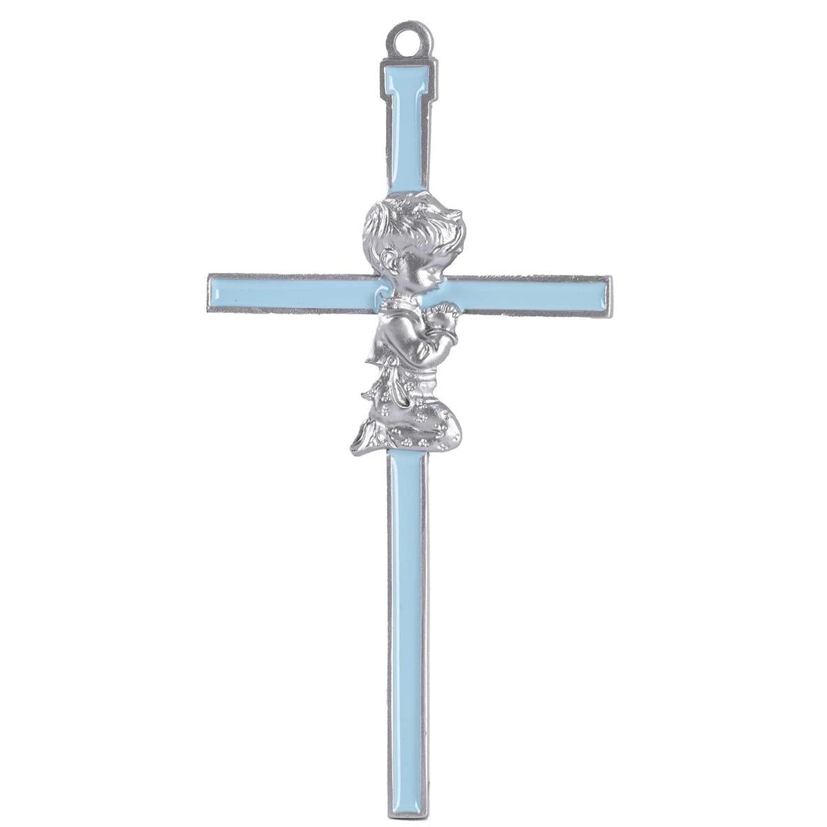 Wall Cross Praying Boy 6