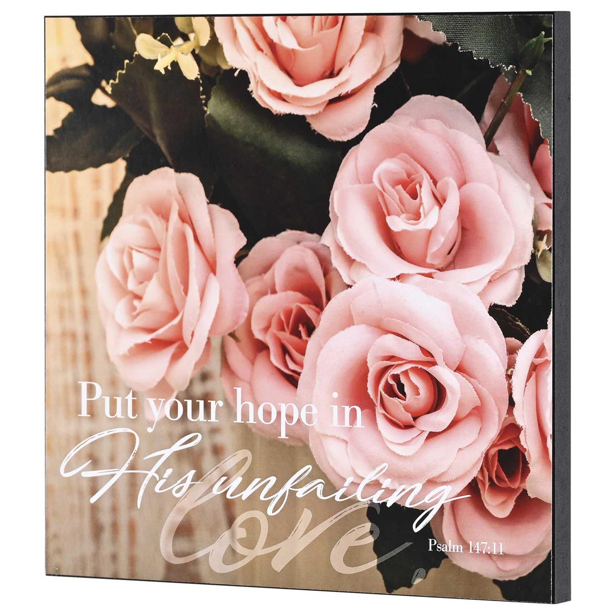 Wall Plaque His Unfailing Love