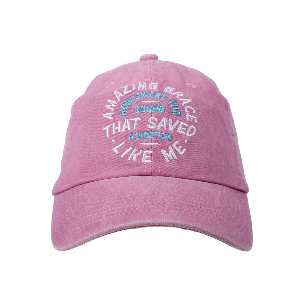 Cap Amazing Grace Prewashed Pink