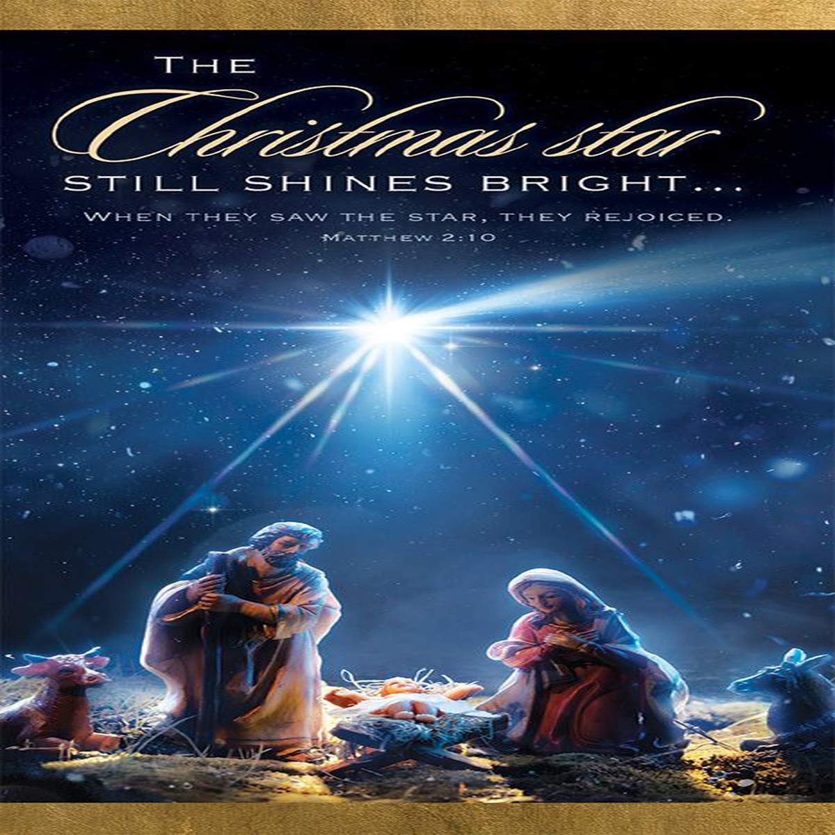 Christmas The Christmas Star Matt 2:10 (KJV) Pkg 100 Offering Envelope