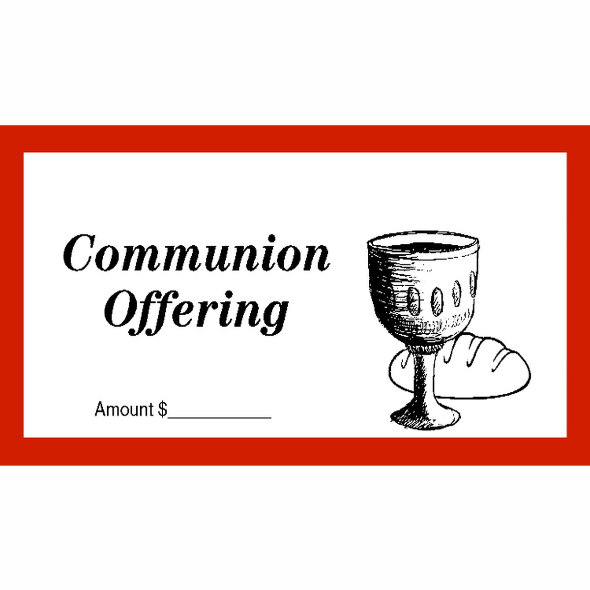 Communion Offering Envelope - Pack of 100
