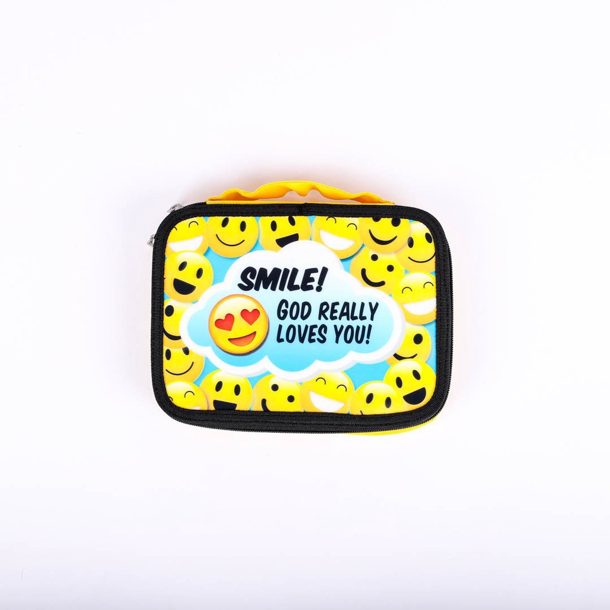 3D Smile Canvas Bible Cover - Medium
