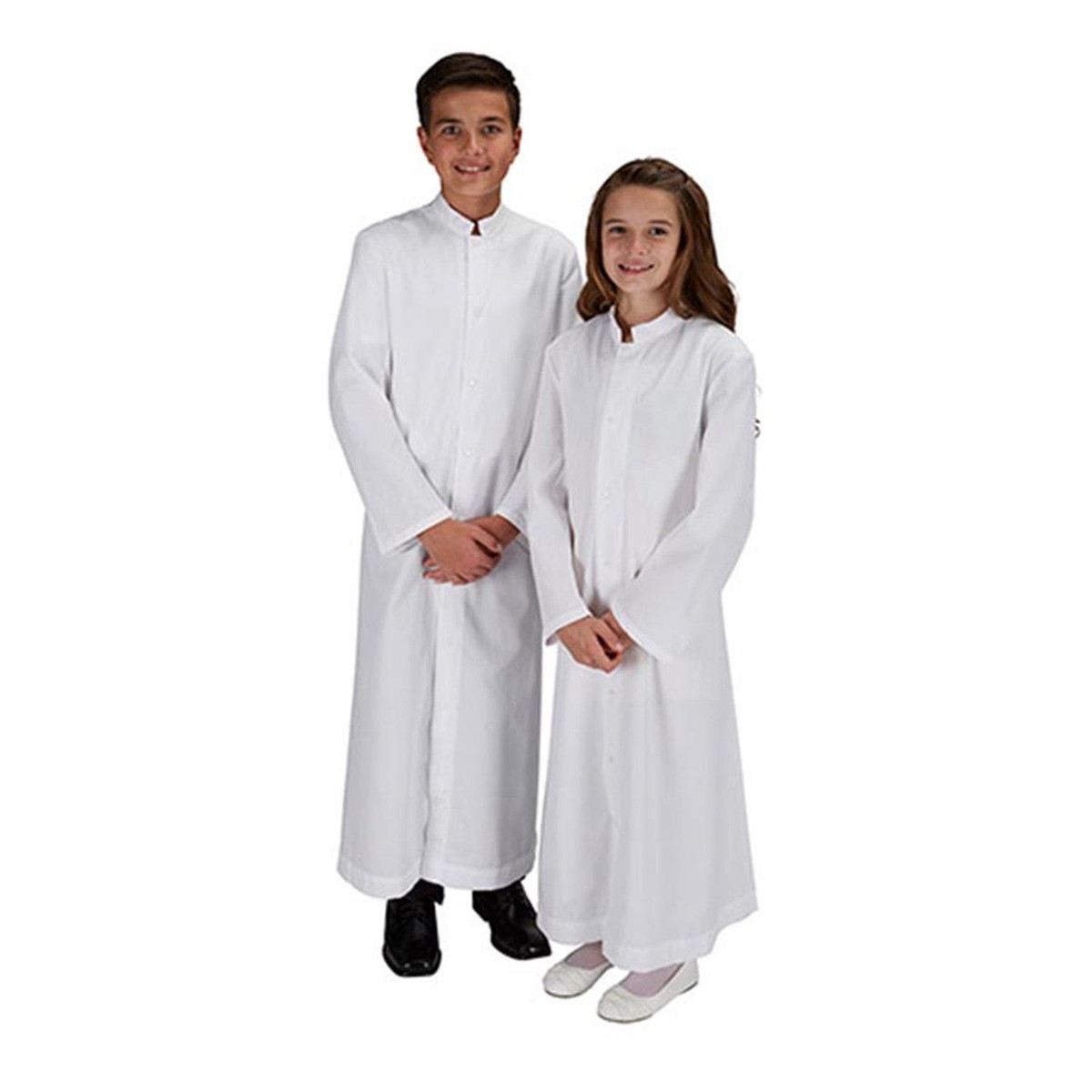 Altar Server Cassock White