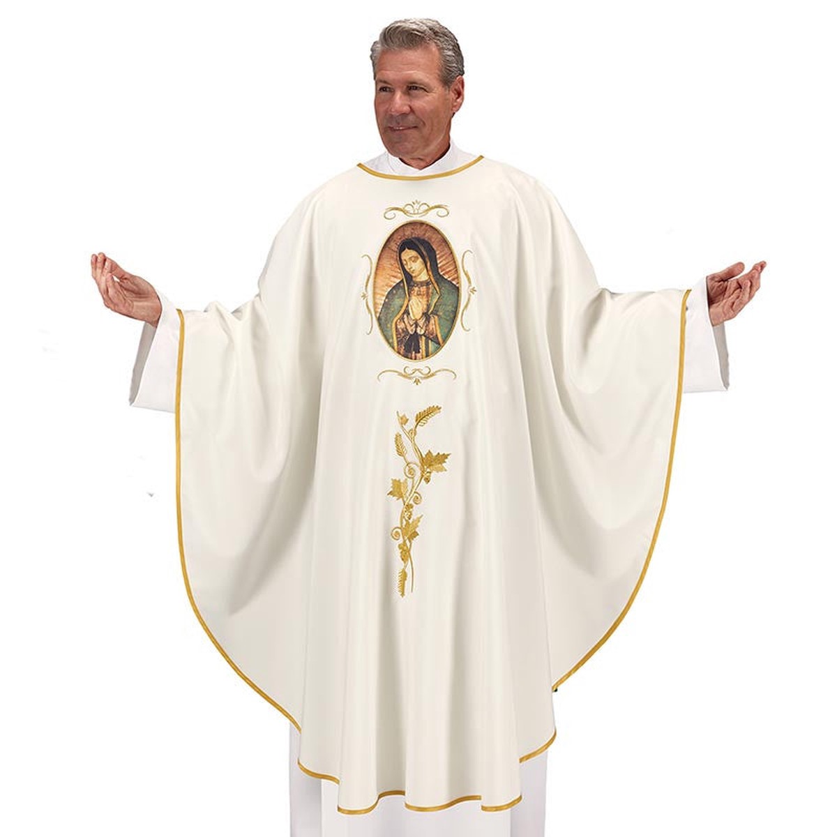 Amalfi Collection Chasuble - Our Lady of Guadalupe