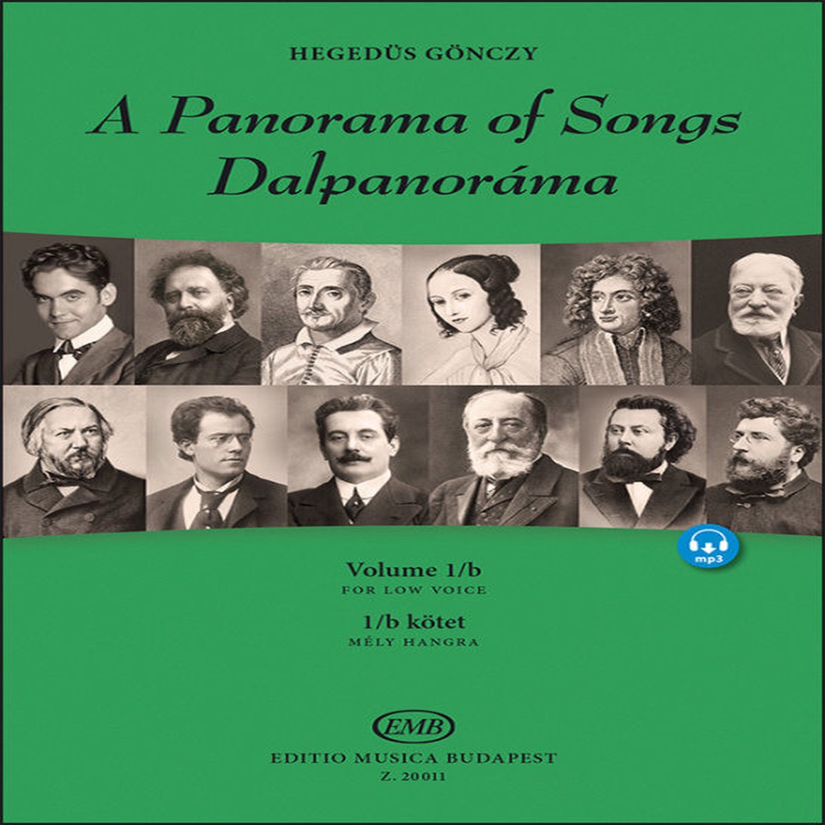 A Panorama of Songs 1/b: Easy Songs from Four Centuries in Six Languages for Low Voice Students
