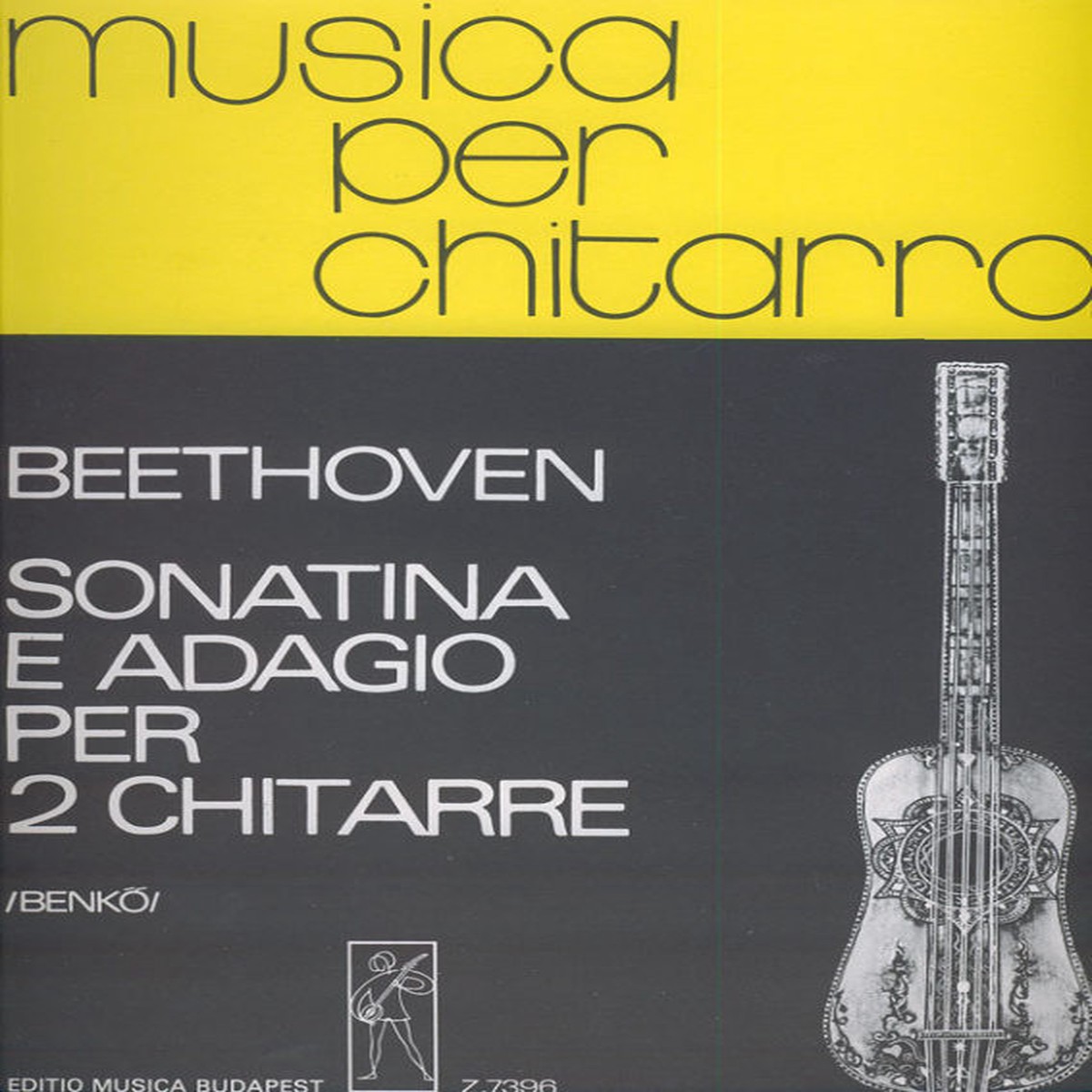 Intimate Classics: Beethoven Sonatina and Adagio (WoO 43) for Guitar (Benk Edition)