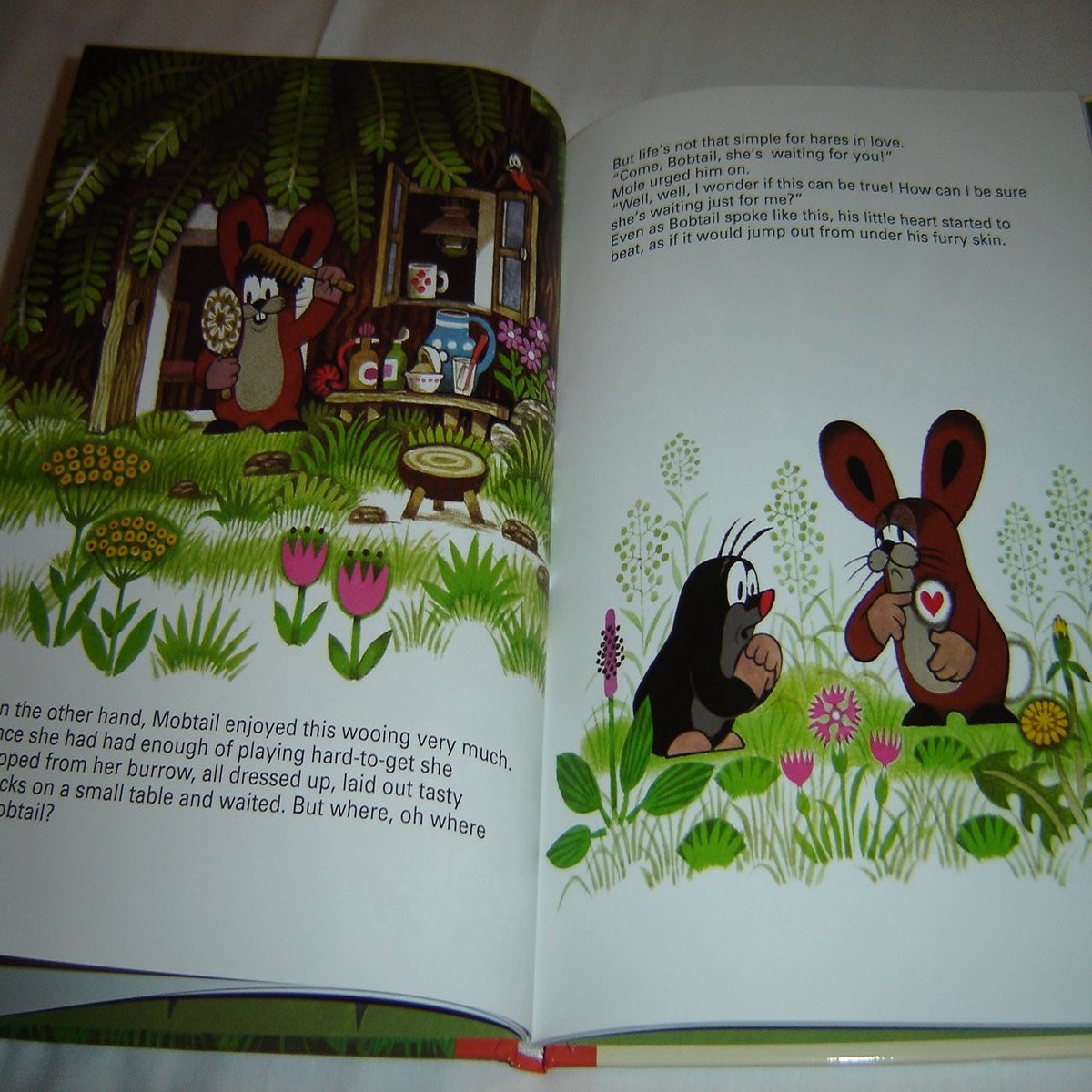 Little Mole and Mother / Concept and Illustrations by Zdenek Miler / Text: Hana Doskocilova