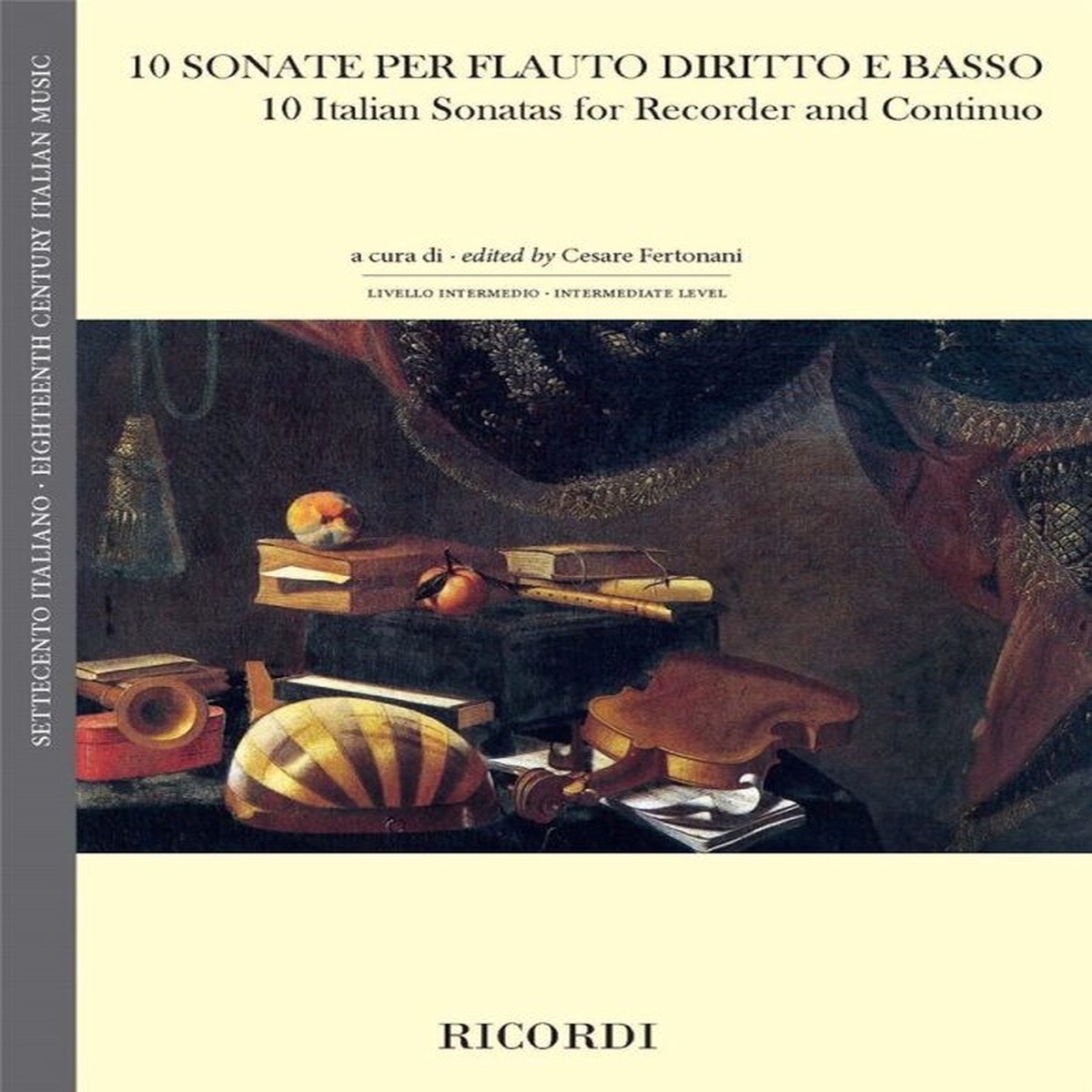 10 Sonate per flauto diritto e basso - Ricordi 2017