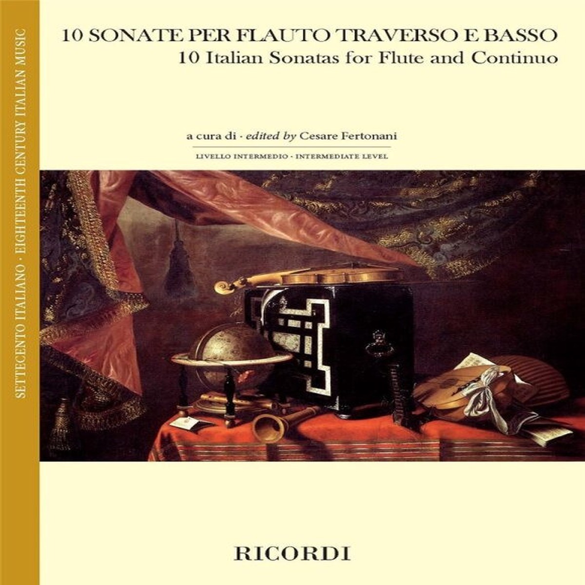 10 Sonate per flauto traverso e basso - Ricordi 2017
